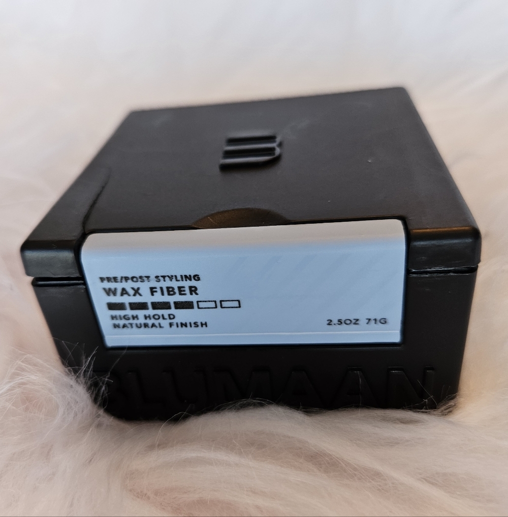 Blumaan Wax Fiber High Hold Natural Finish Hair Pomade Men Volume & Control New